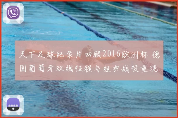 天下足球纪录片回顾2016欧洲杯 德国葡萄牙双线征程与经典战役重现