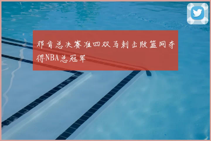 邓肯总决赛准四双马刺击败篮网夺得NBA总冠军